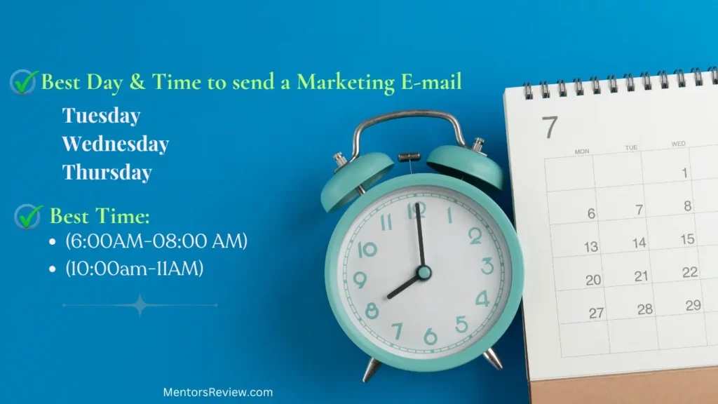 Best Time to Send Marketing Emails