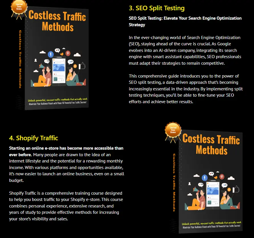 Costless Traffic Method OTO