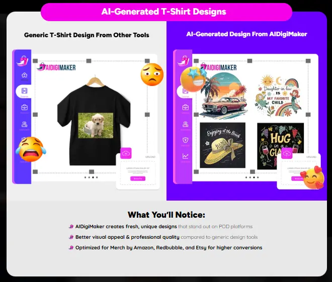 AiDigimaker tshirt design