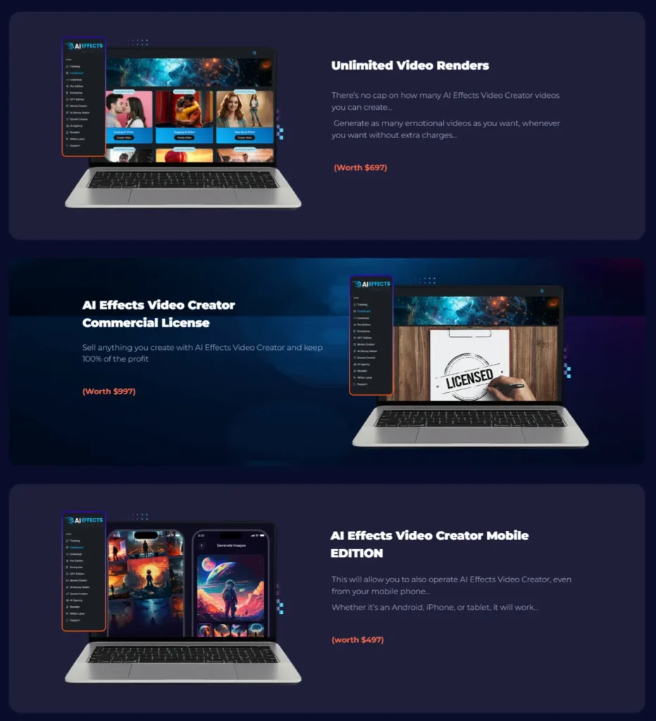 AI Effects Video Creator bundle