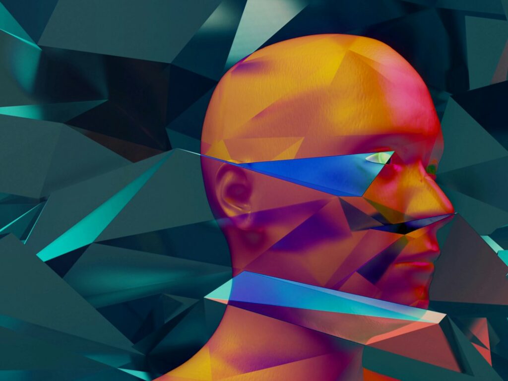 Illustrative digital portrait; not an AvatarBuilder output sample