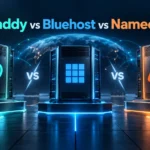 GoDaddy vs Bluehost vs Namecheap