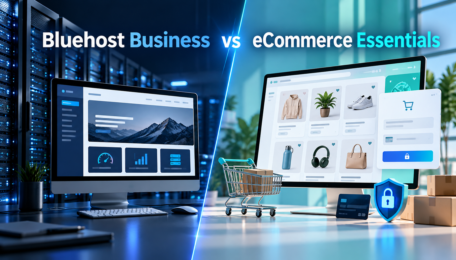 Bluehost Business vs eCommerce Essentials: Which Plan Is Better in 2026?